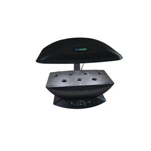 Aerogarden 7 Harvest Home Garden System Black Model 100610 ONLY ONE BULBS WORKS